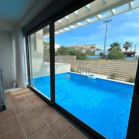 Rvg A3 Luxury House With Pool In Portoheli