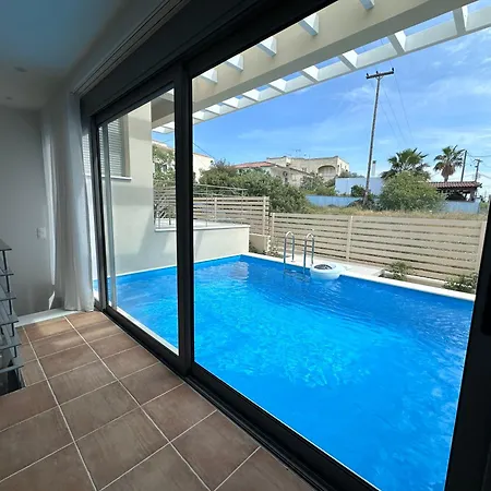 Rvg A3 Luxury House With Pool In Portoheli * Порто Хели