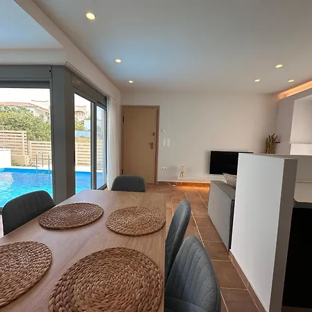 فيلة Rvg A3 Luxury House With Pool In Portoheli بورتو خيلي